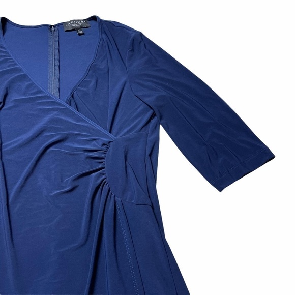 Laundry by Shelli Segal Blue Mini Dress Size XLP - Picture 3 of 9